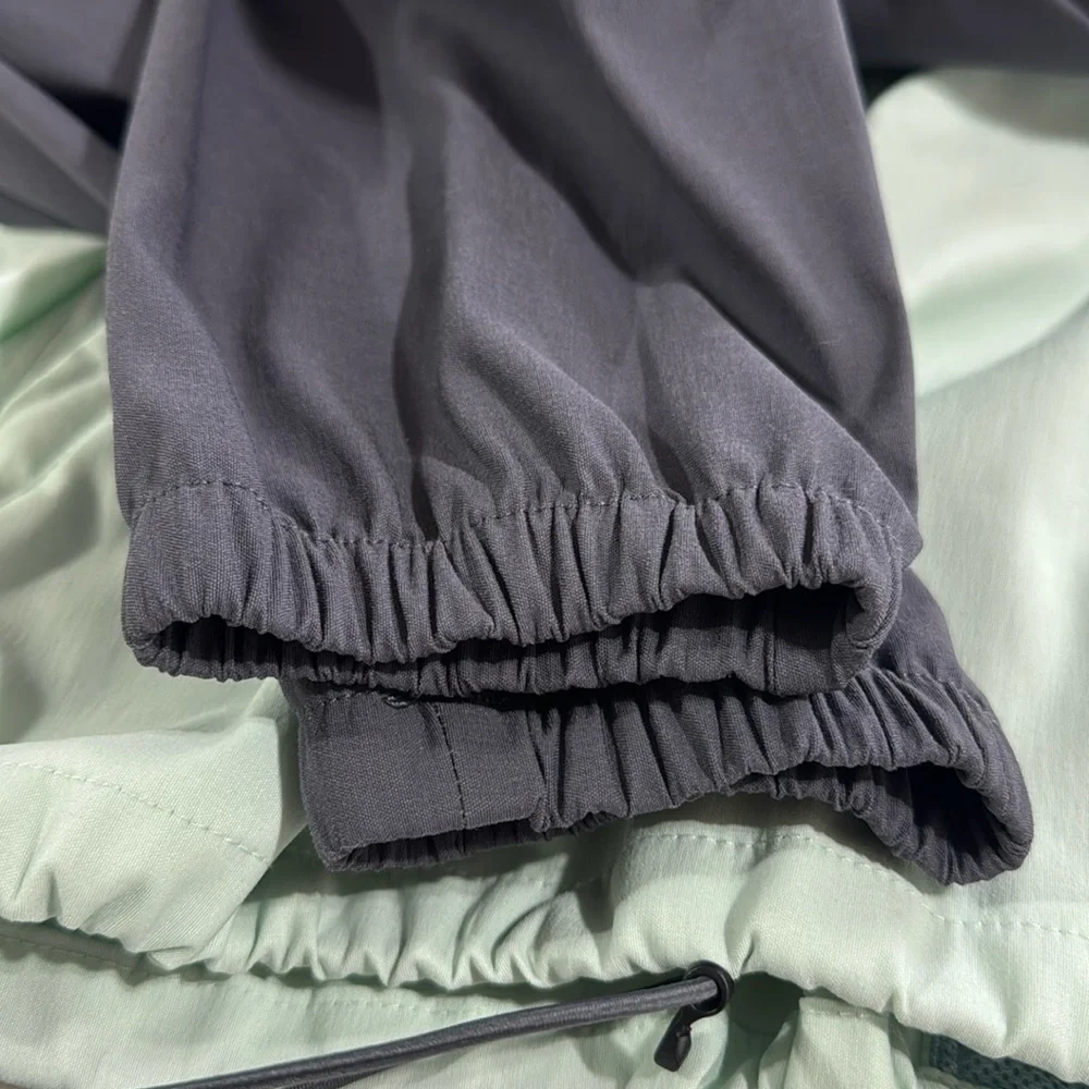 North Face Windbreaker Class V Anorak Women’s Jacket Blue Gray Medium - Picture 11 of 13